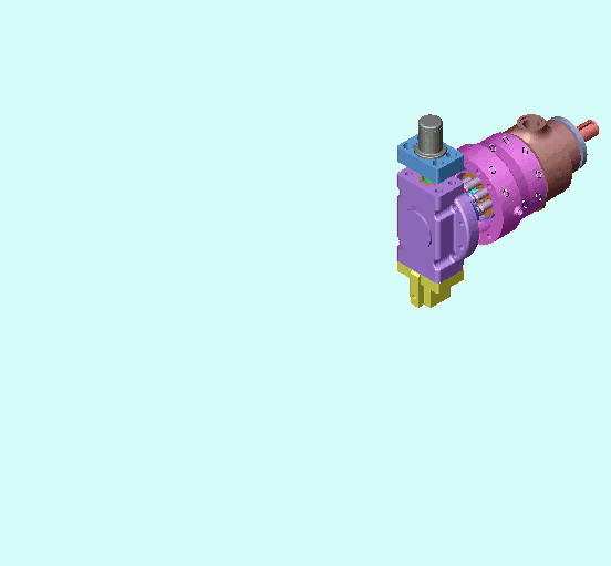 柱塞泵拆分图 柱塞泵拆分图